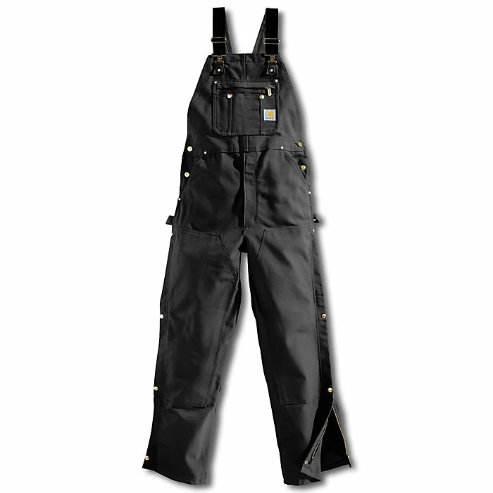 Carhartt Men's Zip To Thigh Bib Overall 6 Carhartt Men's Zip To Thigh Bib Overall - Image 6