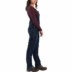 Carhartt Women's Denim Double Front Bib Overall -Outlet B&W Store 10449053x1062293 vSide 1