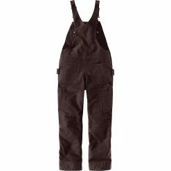 Carhartt Women's Quilt Lined Washed Duck Bib Overall -Outlet B&W Store 10449071x1036870 vBack