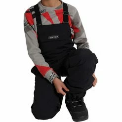 Burton Kids' Skylar Bib Pant -Outlet B&W Store 10499645x1038221 vAlt image 2