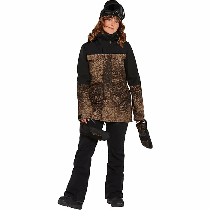 Volcom Women's Elm Stretch Gore Bib Overall 2 Volcom Women's Elm Stretch Gore Bib Overall - Image 2