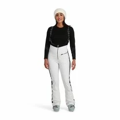 Spyder Women's Strutt Bib Pant -Outlet B&W Store 10583313x1010868 zm