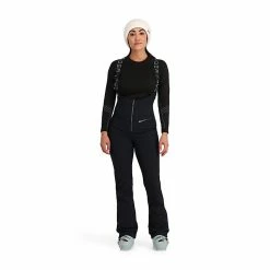 Spyder Women's Strutt Bib Pant -Outlet B&W Store 10583313x1012905 zm